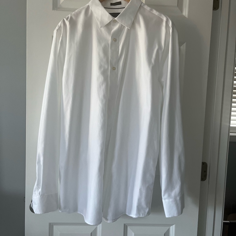 Banana Republic White Dress Shirt | XL